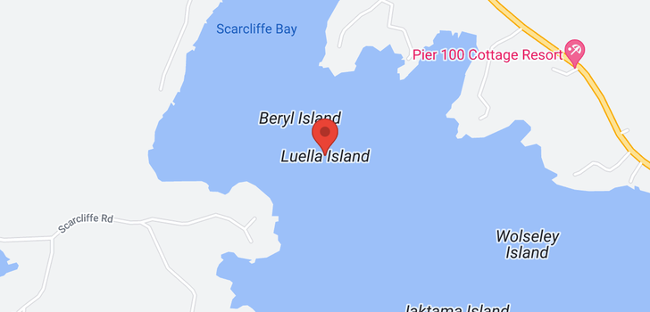 map of 1 LUELLA ISLAND